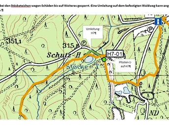 H7 Umleitung Stöcketeiche Wolfhagen