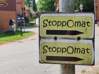 Streckenbeschilderung in Hösseringen