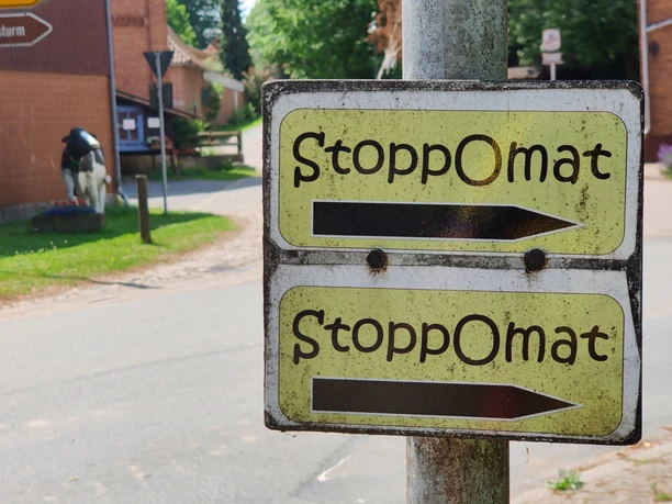 Streckenbeschilderung in Hösseringen