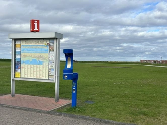 Trinkwassersäule am Hafen auf Juist