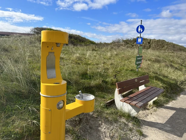 Trinkwassersäule am Hammersee auf Juist