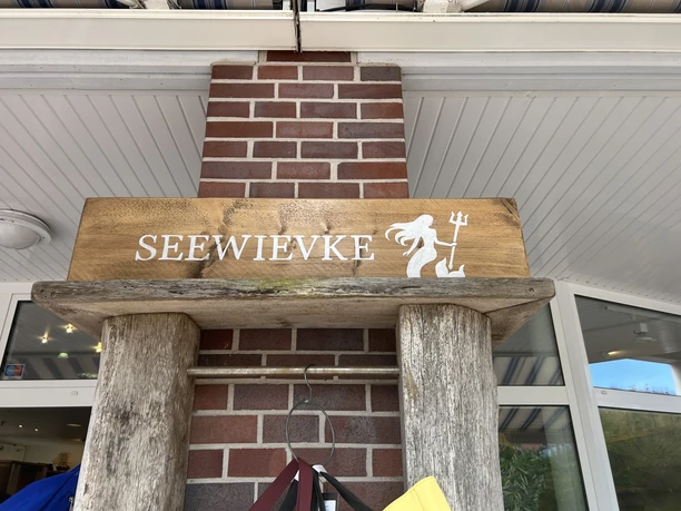 Seewievke - Laden auf Juist