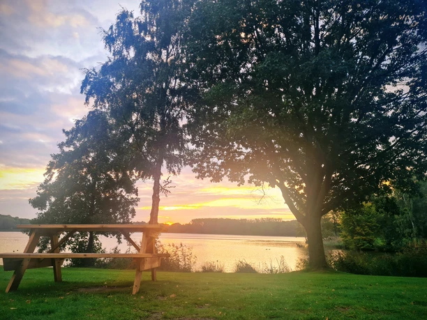 Landschaft Campingplatz Kronensee Ostercappeln