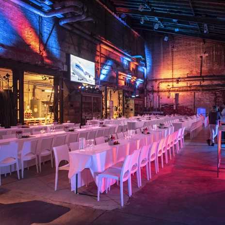 Kunstkraftwerk: venue with meeting room Kesselhalle and banquet seating for your meeting & conference in Leipzig