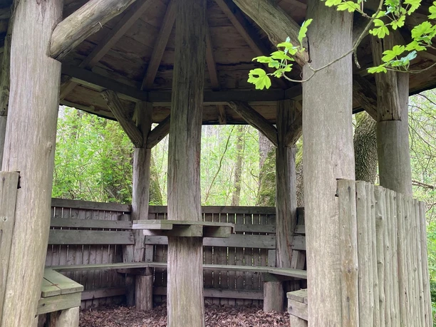 Arboretum Dalheim | Schutzhütte