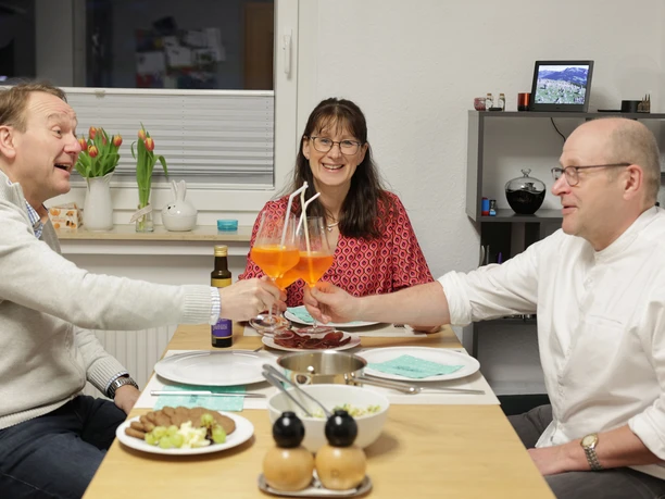 Arnds Kochwelten - Begrüßung mit Aperitif Arnds Kochwelten - Begrüßung mit Aperitif