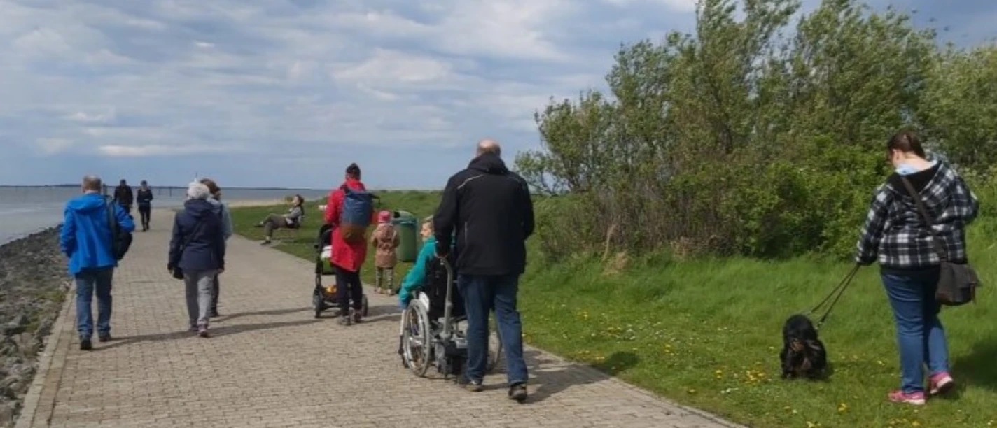 Watt mit trockenen Füßen © NLPH Wattenhuus Bensersiel 28 April 2024.jpg