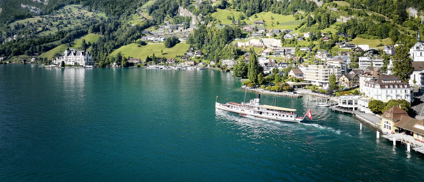 Vitznau Vue sur Vitznau