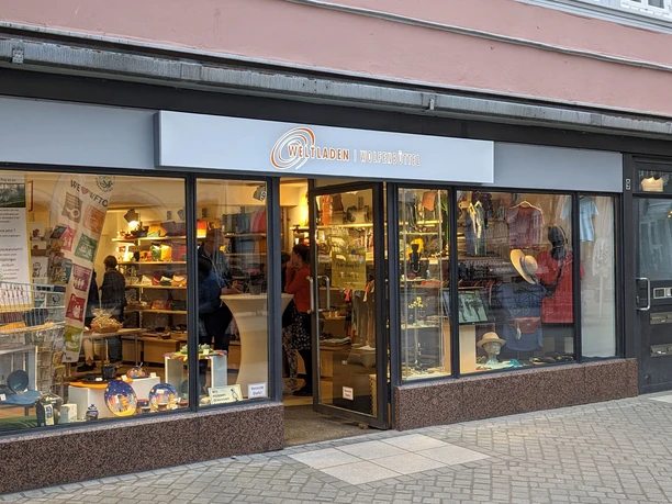 Schaufenster der Weltladens