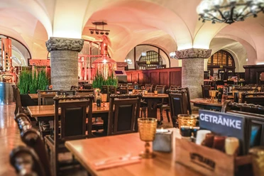Großer Keller event area at the restaurant and event venue Ratskeller Leipzig – presented by Leipzig Convention Bureau