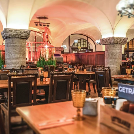 Großer Keller of the restaurant and event venue Ratskeller Leipzig | Leipzig Convention Bureau