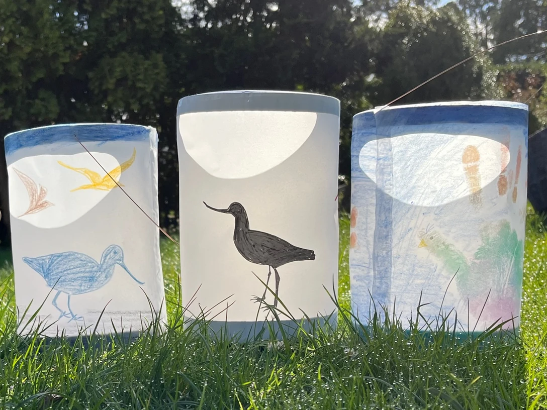 Laternen Zugvogelfeier