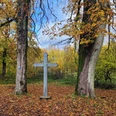 Bad Driburg_Reelsen_Soethen-Kreuz Soethen Kreuz im Wald Reelsen.