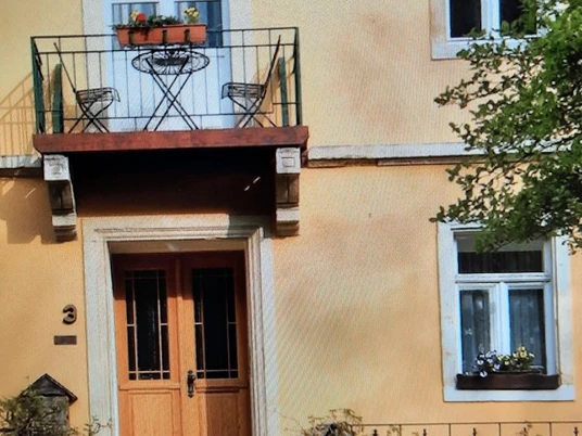 Eingang Ferienwohnung Sonnenrose