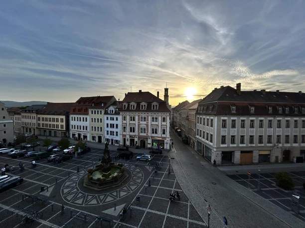 Blick auf die Neustadt Zittau