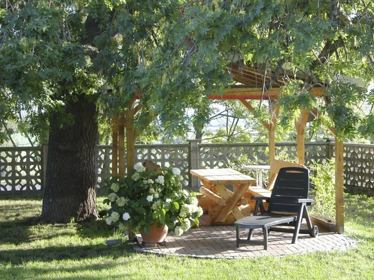 Überdachter Freisitz