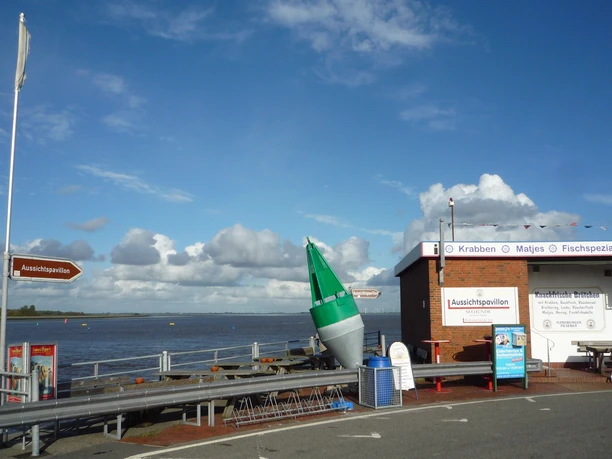 Aussichtspavillon-Eidersperrwerk