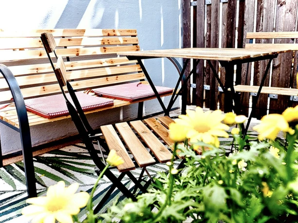 Löwenherz Appartement - Terrasse