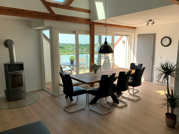 Ferienwohnung Am Südhang Wohnzimmer-III