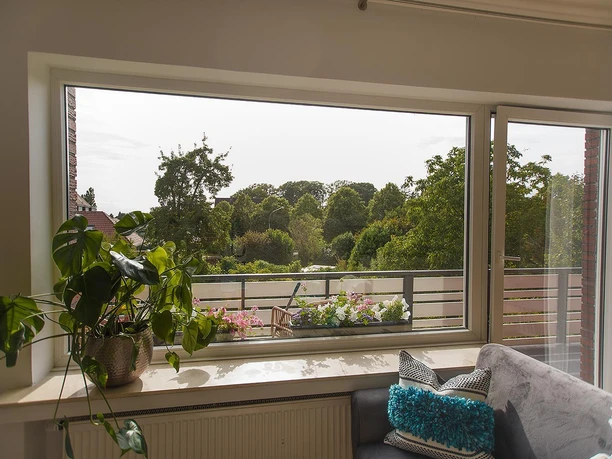 Apartment Am Schloss - Balkon
