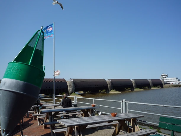 Eidersperrwerk Wesselburenerkoog