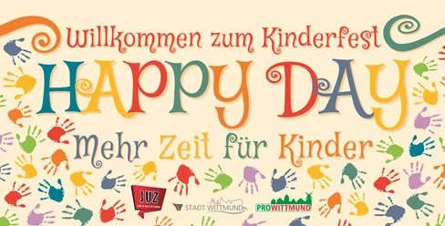 Willkommen zum Kinderfest "Happy Day"