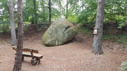 Felsbrocken Findling Ventschau Felsbrocken Findling Ventschau