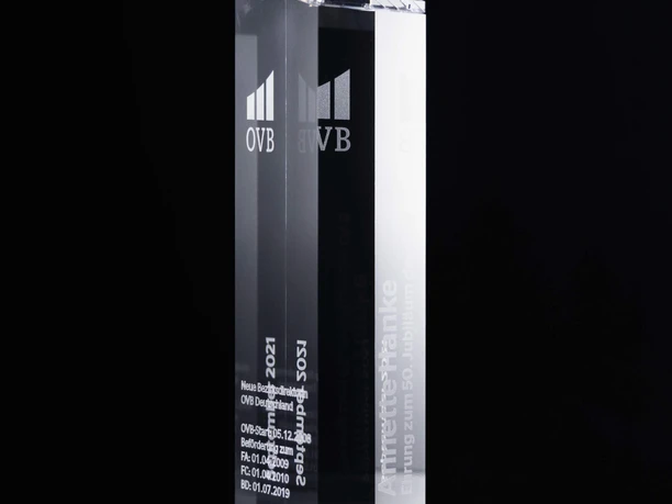 Acrylglasverarbeitung Glass Pokal