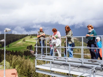 Exklusive Entdeckungstour Grosse Ruhesteinschanze Ausblick Exklusive Entdeckungstour Grosse Ruhesteinschanze Ausblick