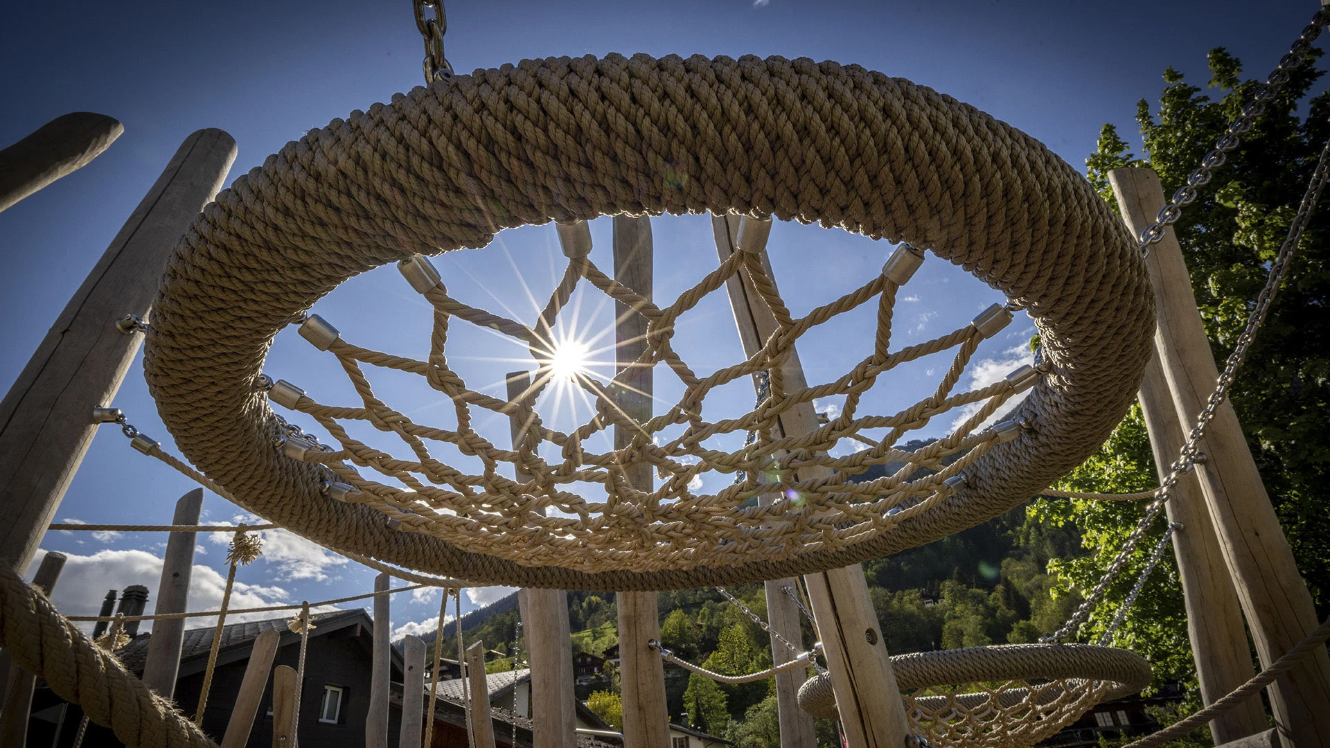 Spielplatz Schulhaus Fiesch