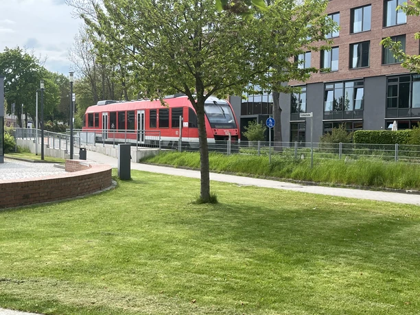 Bahnhaltestelle PS.SPEICHER Bahnhaltestelle PS.SPEICHER