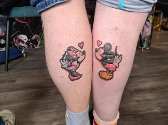 Minnie Nice Line Tattoo Mölln Minnie Nice Line Tattoo Mölln