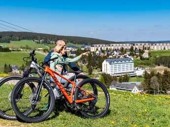Fahrradtour auf den Fichtelberg