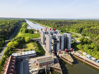 Lüneburg bootlift in Scharnebeck