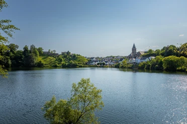 Ulmener Maar im Sommer