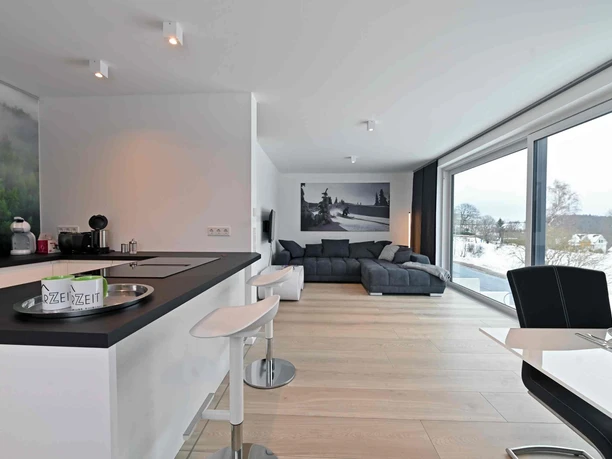 Harzbesucher in Sankt Andreasberg - Beispielwohnung - Wohn- Essbereich Harzbesucher in Sankt Andreasberg - Beispielwohnung - Wohn-Essbereich