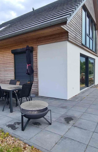 Harzbesucher in Sankt Andreasberg - Beispielhaus - Terrasse mit Grill