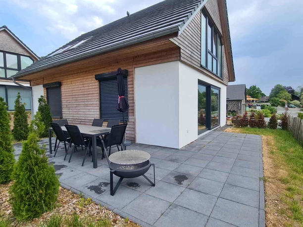 Harzbesucher in Sankt Andreasberg - Beispielhaus - Terrasse mit Grill Harzbesucher in Sankt Andreasberg - Beispielhaus - Terrasse mit Grill