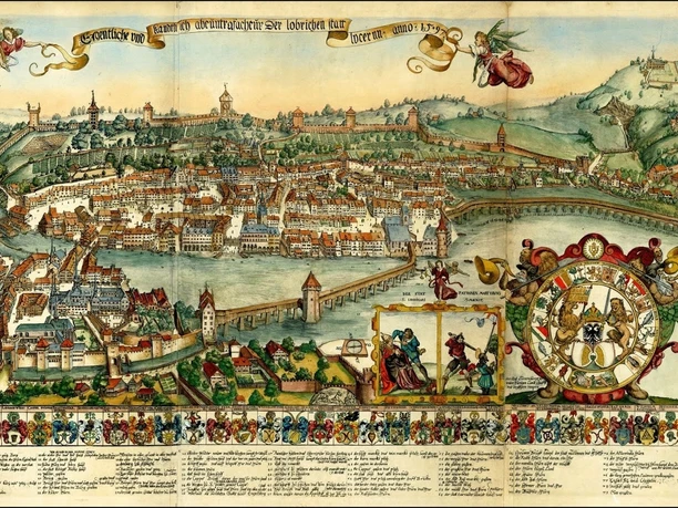 Martini Plan Lucerne, 1597