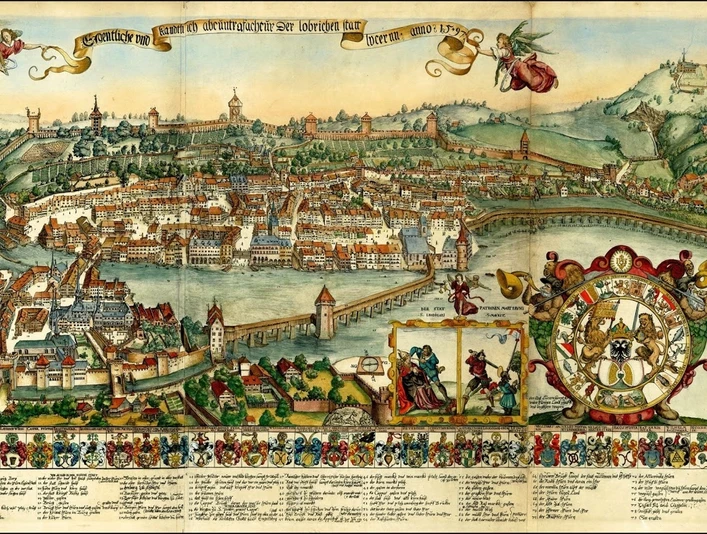 Martini Plan Lucerne, 1597