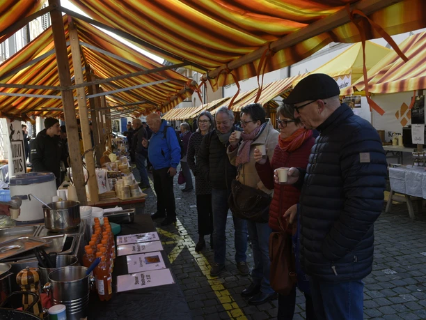 Impression vom 1. Nidwaldner GenussMarkt in Stans