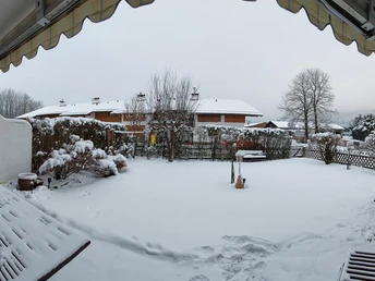 Garten im Winter