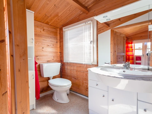Ferienhaus Helenensee Badezimmerbeispiel