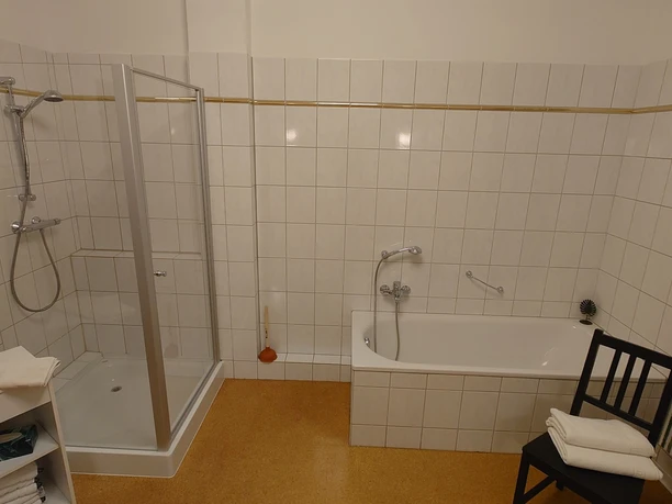 Ferienwohnung Unterm Wilhelm, Bad