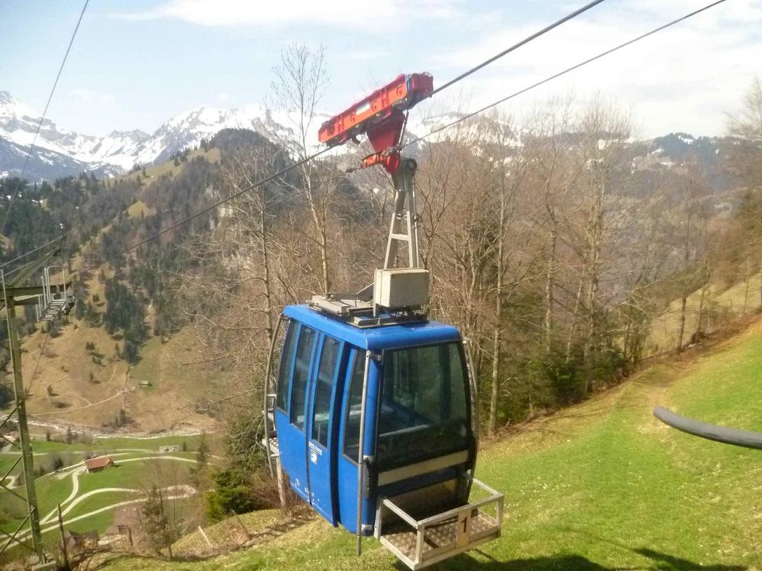 Schmiedsboden aerial cableway