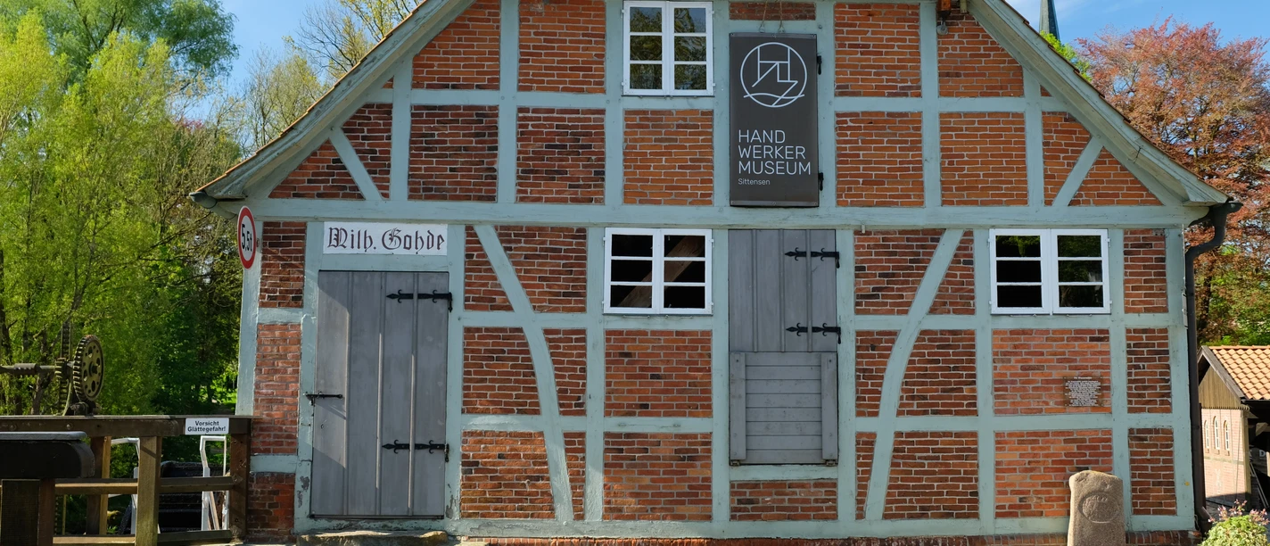 Das Handwerkermuseum in der historischen Wassermühle Das Handwerkermuseum in der historischen Wassermühle