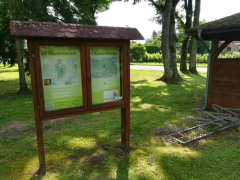 Radler´s Rast Infotafel Alter Postweg Cadenberge