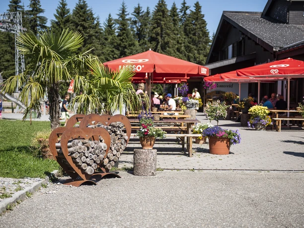 Fest zur Alpauffahrt Rosweid