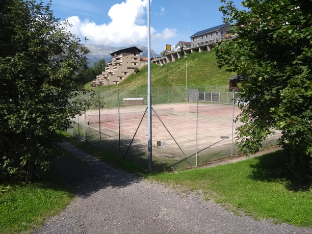 Tennis court in Sörenberg