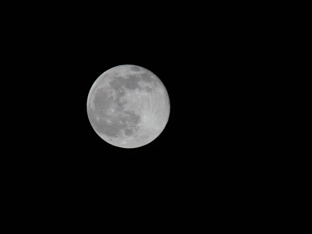 Vollmond in Fedderwardersiel